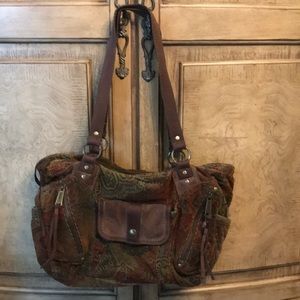 Fossil Corduroy handbag